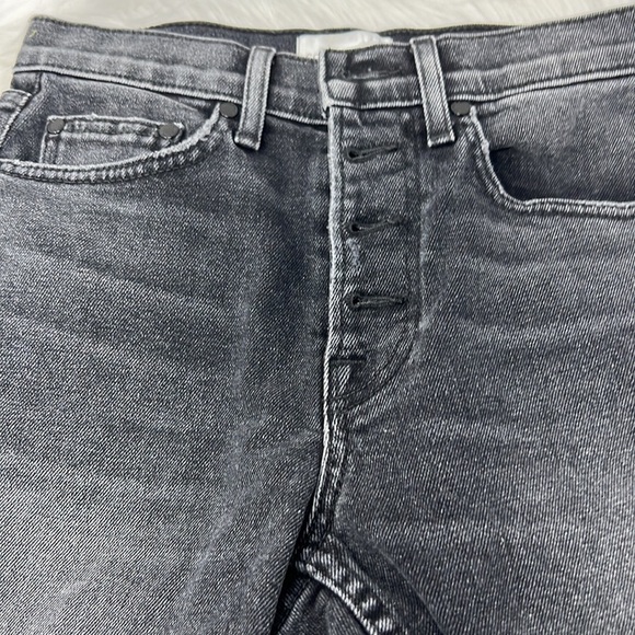 Cotton Citizen Denim Short Skinny Jeans button Fly Women Size 23 (XXS) - Picture 3 of 7